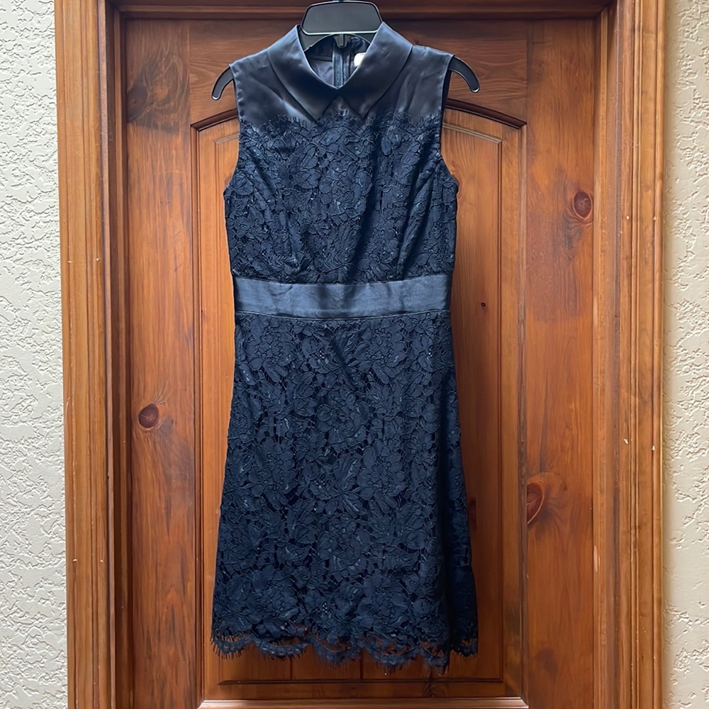 Kate Spade 00 Black Lace Dress